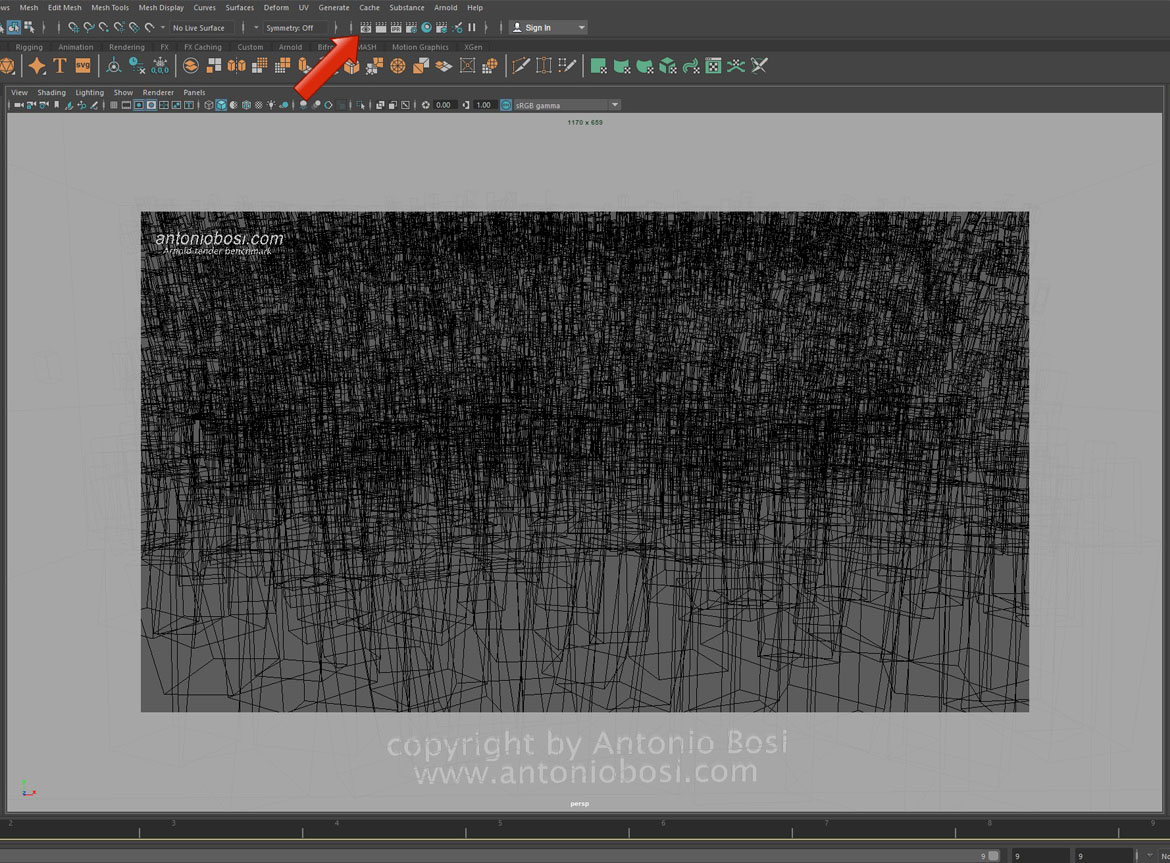 arnold render benchmark guide maya 01
