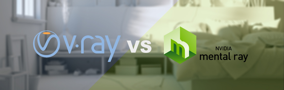 V-Ray vs Mental ray: render comparison speed benchmark