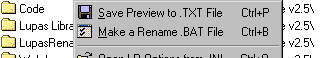 Lupas Freeware Rename Utility