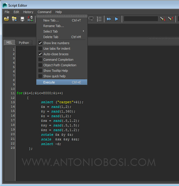 make carpet in maya tutorial: carpet mel script make carpet in maya tutorial: carpet mel script