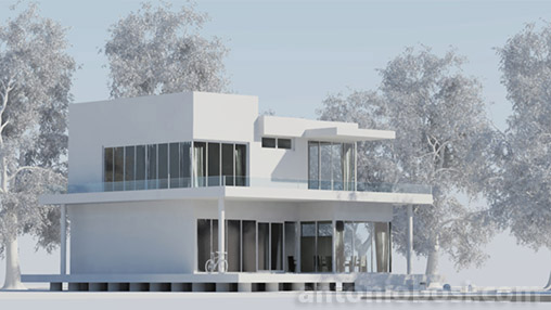 Mental Ray mia_exposure_simple gain for exterior renders in maya