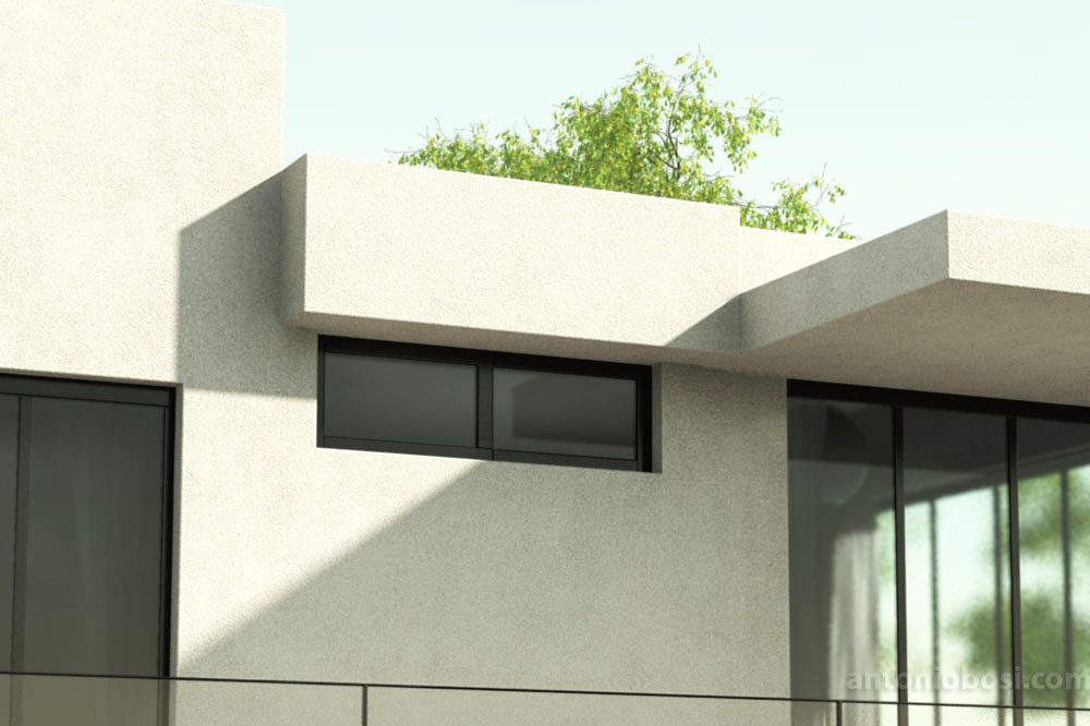 Mental Ray exterior render Ambien Occlusion (AO) in mia_material