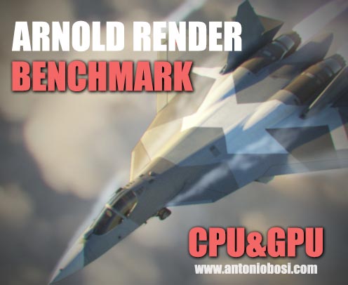 Arnold Render Benchmark GPU and CPU for Maya