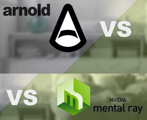 arnold vs mental ray comparison test f